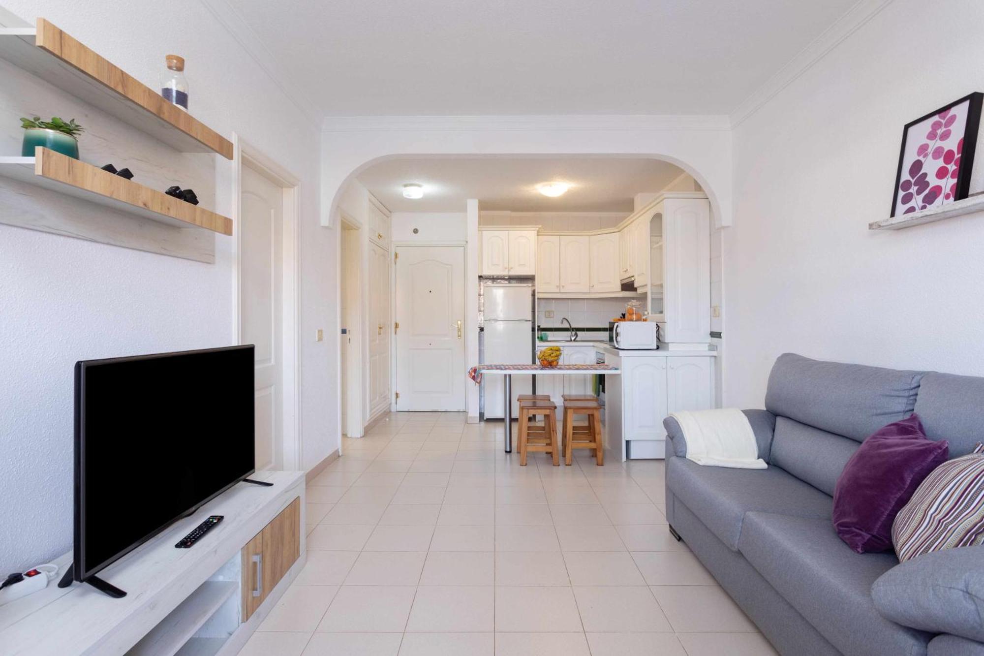 Agradable Piso Con Piscina & Playa Terraza Y Wifi Daire Costa Del Silencio Dış mekan fotoğraf