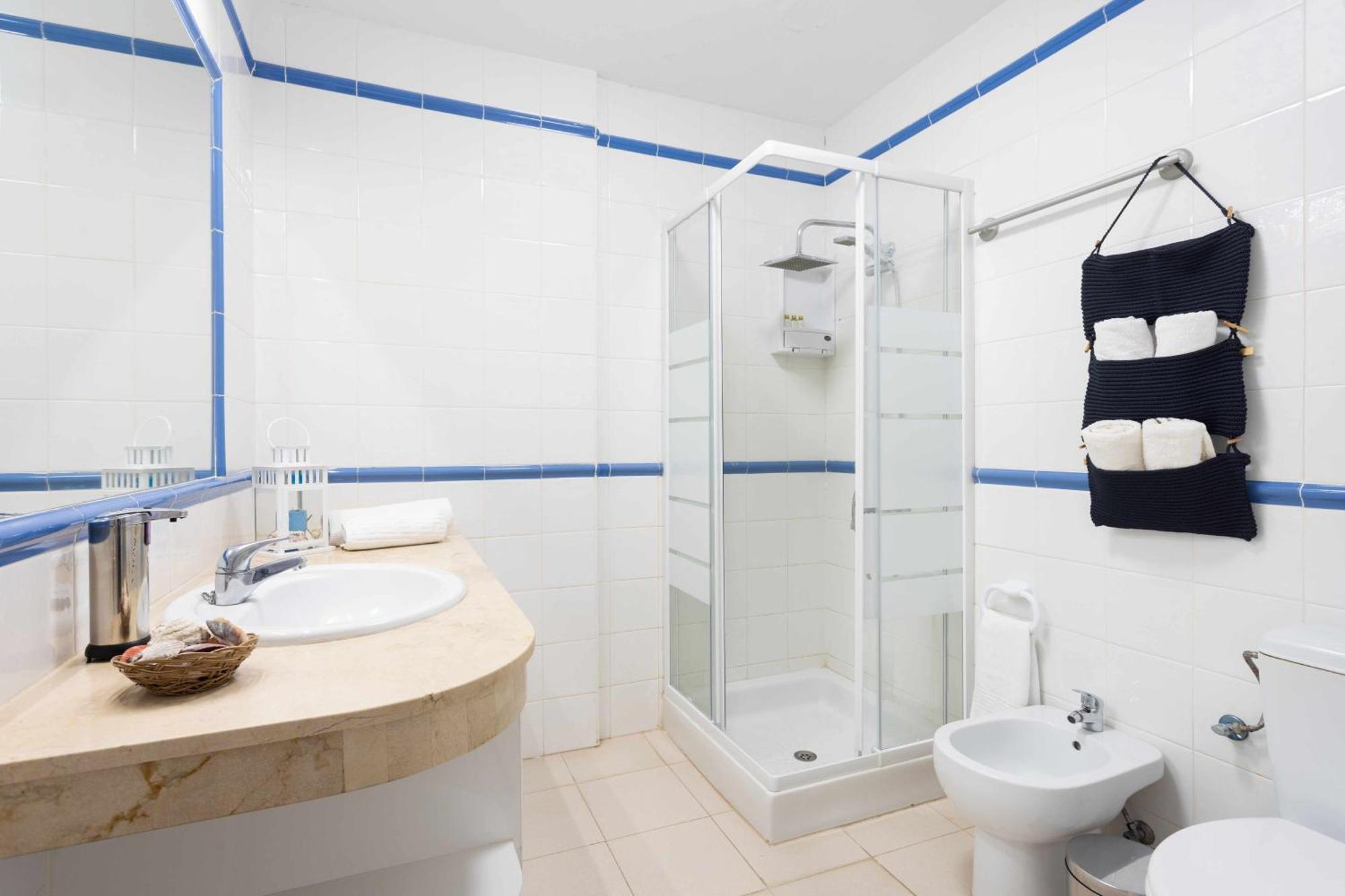Agradable Piso Con Piscina & Playa Terraza Y Wifi Daire Costa Del Silencio Dış mekan fotoğraf