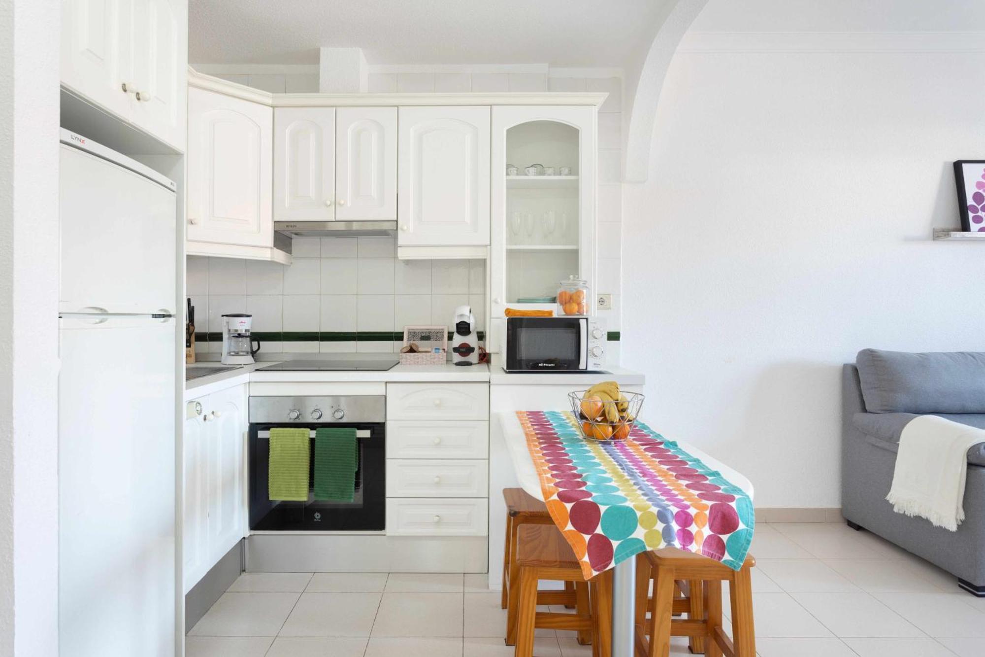 Agradable Piso Con Piscina & Playa Terraza Y Wifi Daire Costa Del Silencio Dış mekan fotoğraf